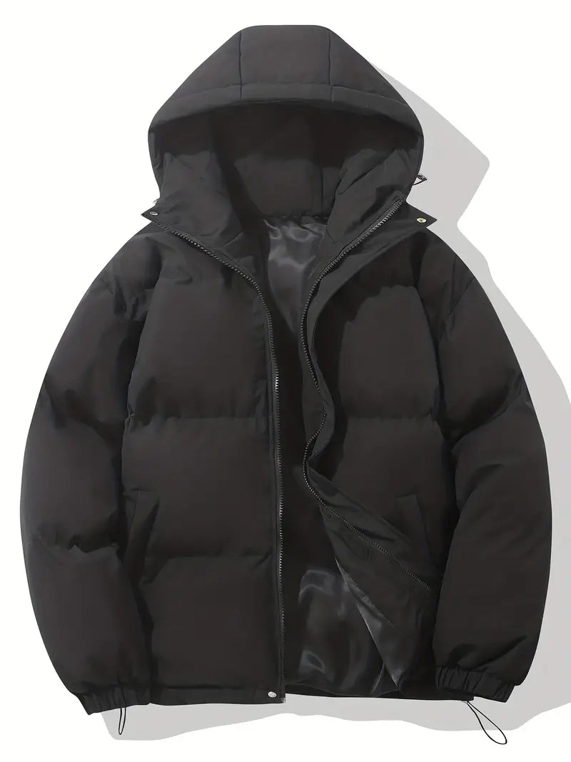 Lightweight winter quilted jacket for men