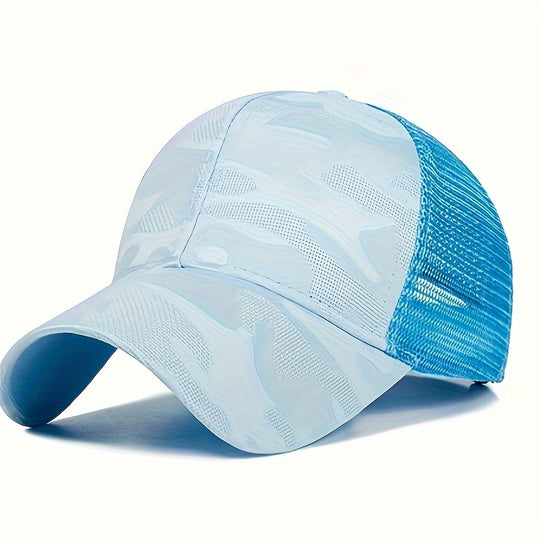 Women's Camouflage Ponytail Baseball Cap