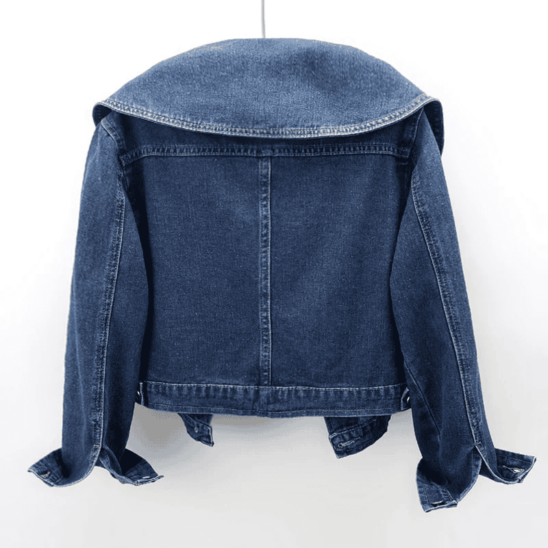 Schmeichelhafte klassische Denim-Jacke