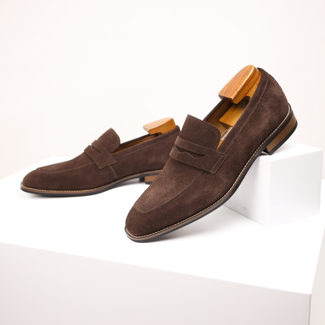 Herren Penny Loafers aus Wildleder