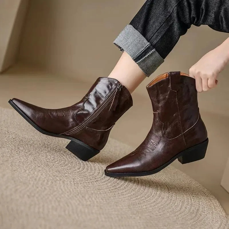 Bohemian Western Boots for Women