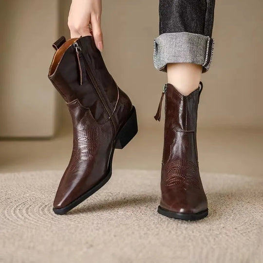 Bohemian Western Boots for Women