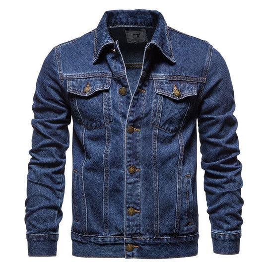 Denim Reverse Rider Jacket for Men