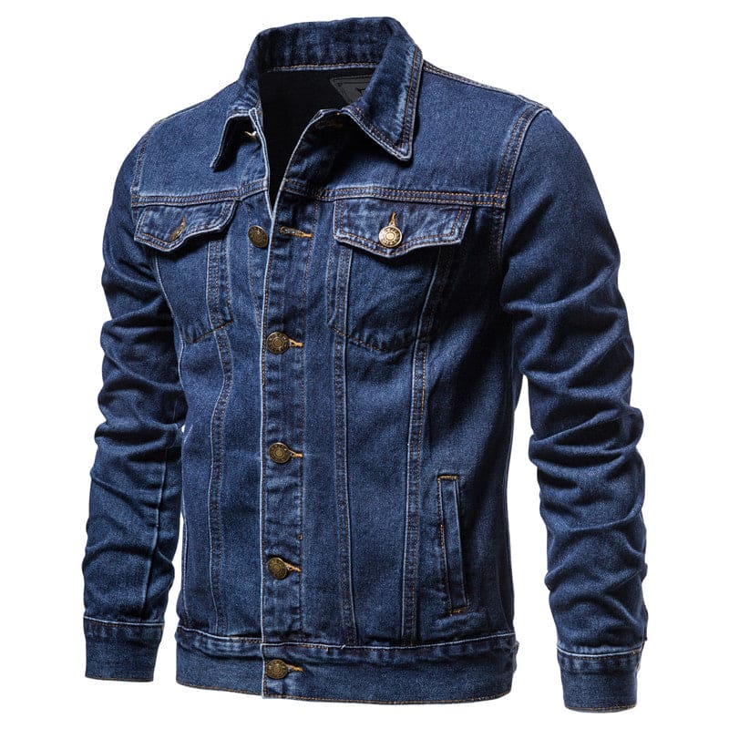 Denim Reverse Rider Jacket for Men