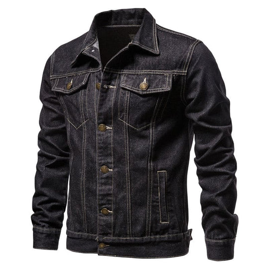 Denim Reverse Rider Jacket for Men