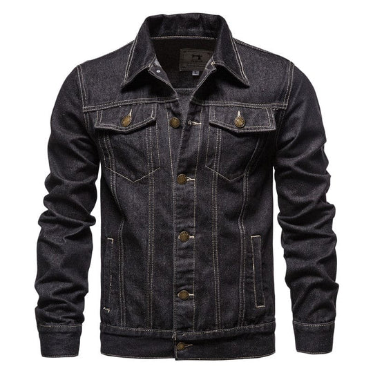 Denim Reverse Rider Jacket for Men