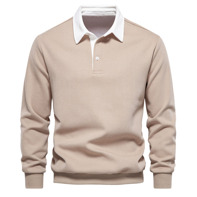 Lässiger Polo-Pullover für Männer