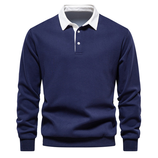 Lässiger Polo-Pullover für Männer