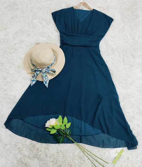 Elegant chiffon dress for women 