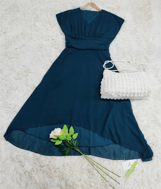 Elegant chiffon dress for women 