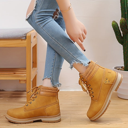 Women's Casual Combat Boots