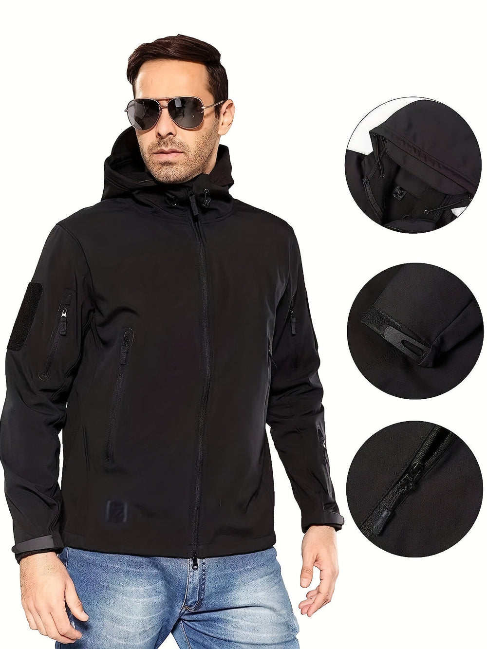 Waterproof casual jacket for men