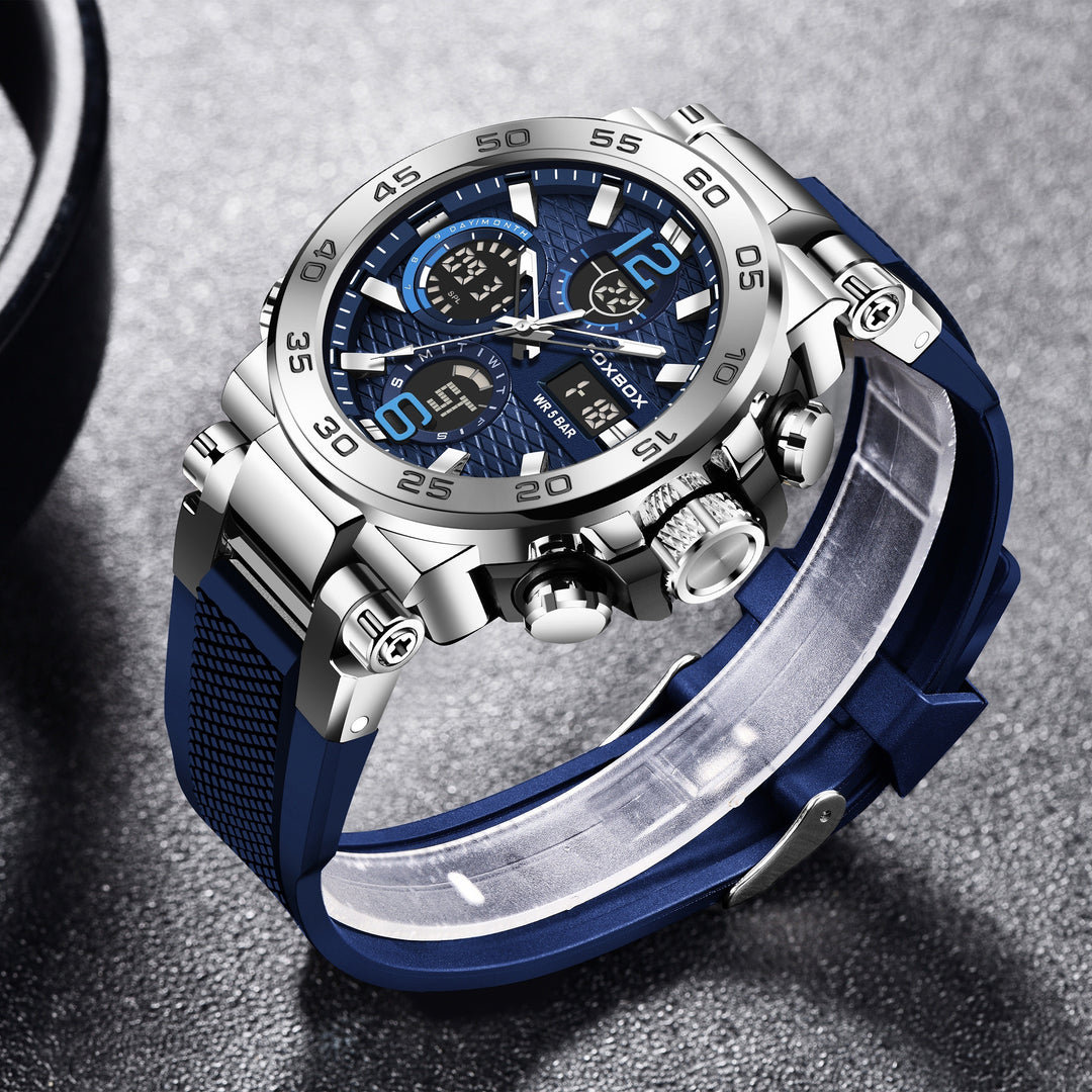 chronograph luminous watch