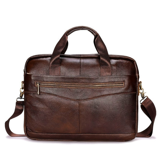 Herren Leder Business Handtasche