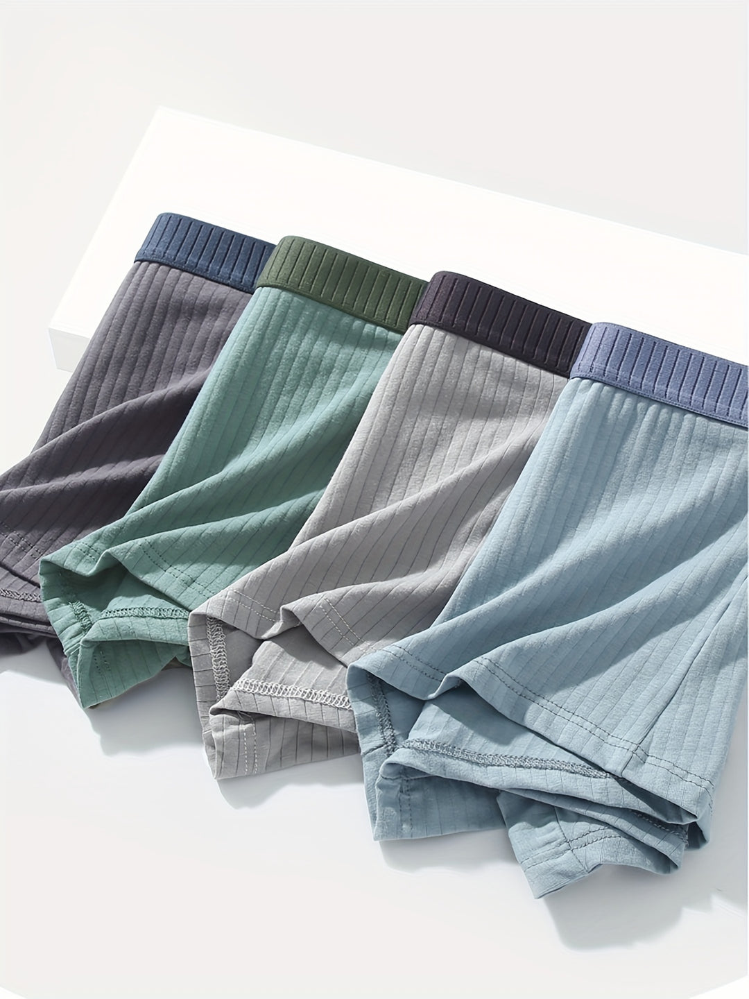 Antibacterial Cotton Boxer Shorts for Men