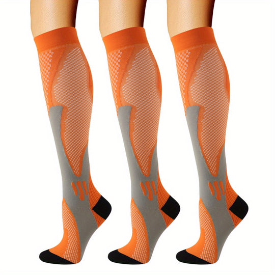 Men's Compression Sports Socks (3 Pairs)