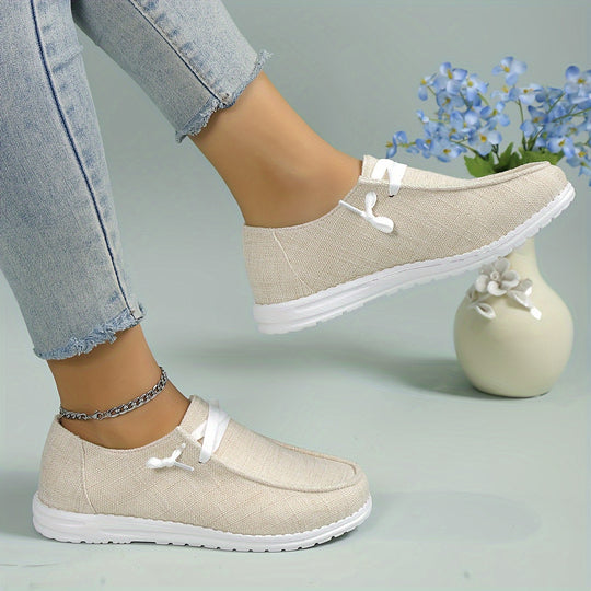 Loafer aus Canvas für Frauen