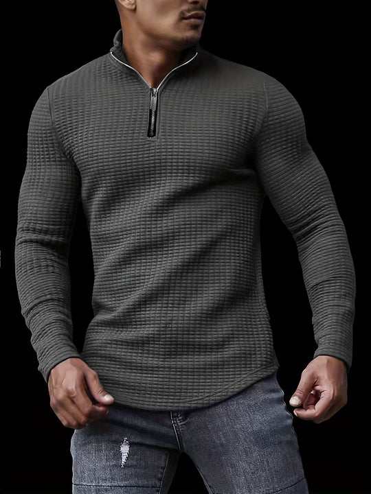 Lässiger Herren Pullover mit V-Ausschnitt