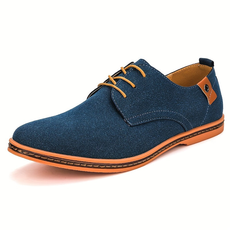 Men's Suede Oxford Shoes