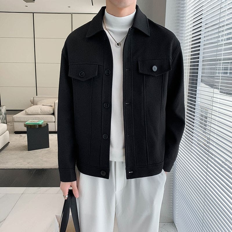 Casual long-sleeved shirt for men