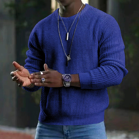 Plain sweater for men