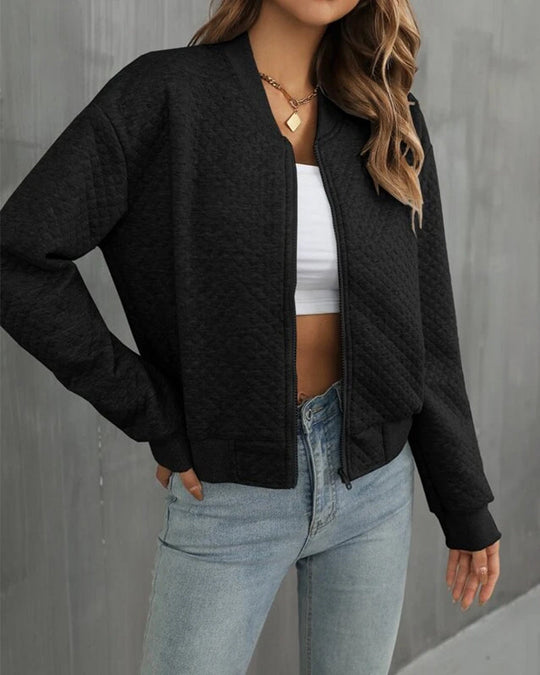 Stylish bomber jacket for women