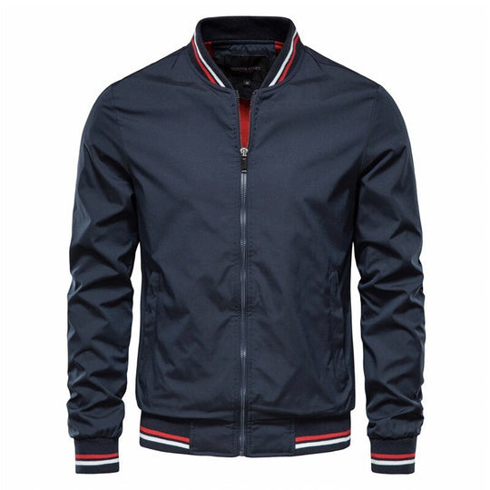 Durable bomber jacket for men