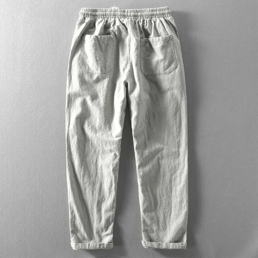 comfortable linen pants for men