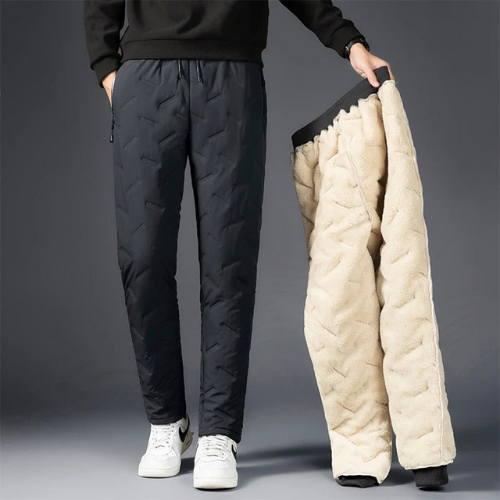 Thick warm pants for men