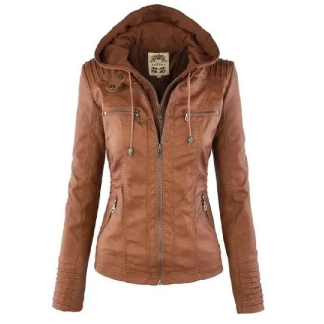 women's leather jacket