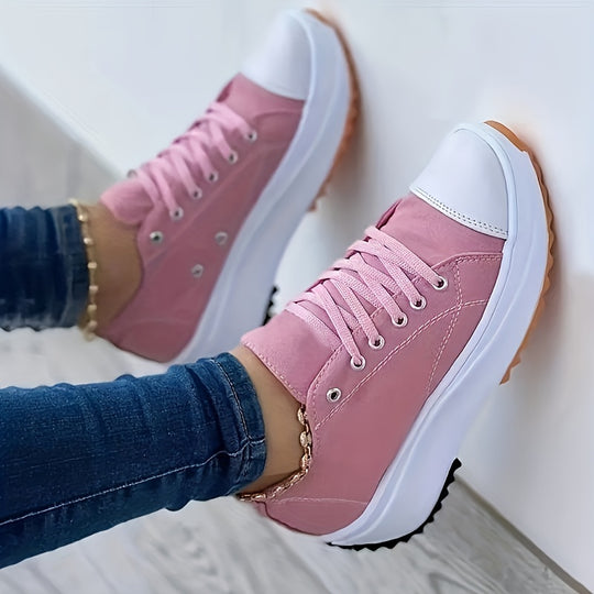 Chunky Canvas Schuhe für Frauen