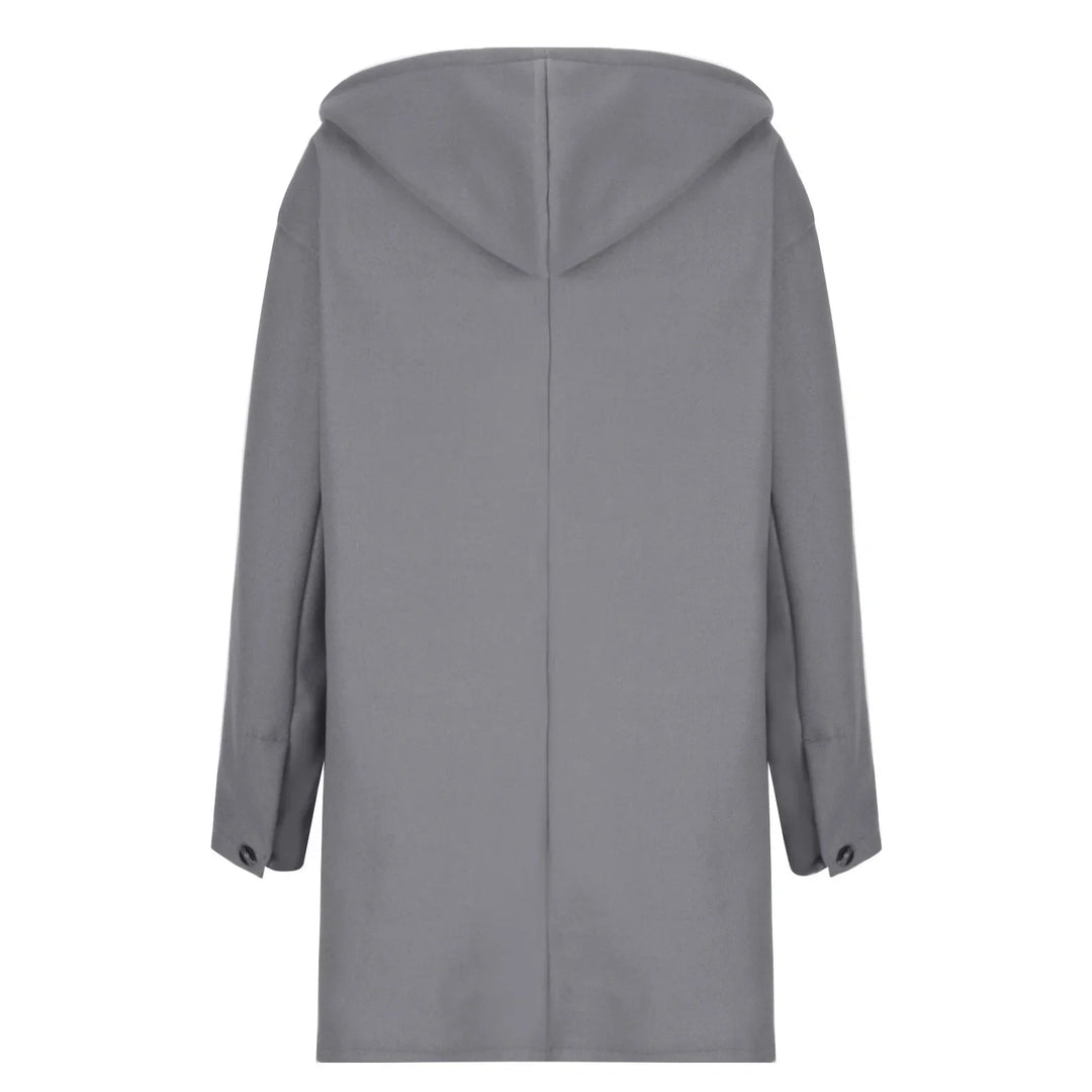 Thick Hooded Maxi Coat for Women