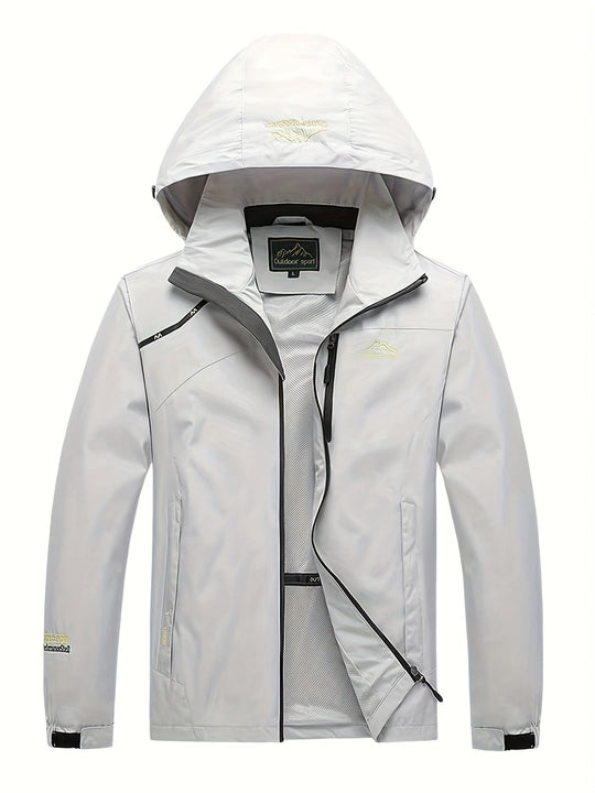 Waterproof softshell jacket for men