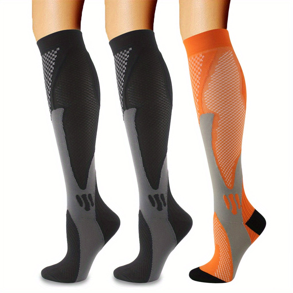 Men's Compression Sports Socks (3 Pairs)