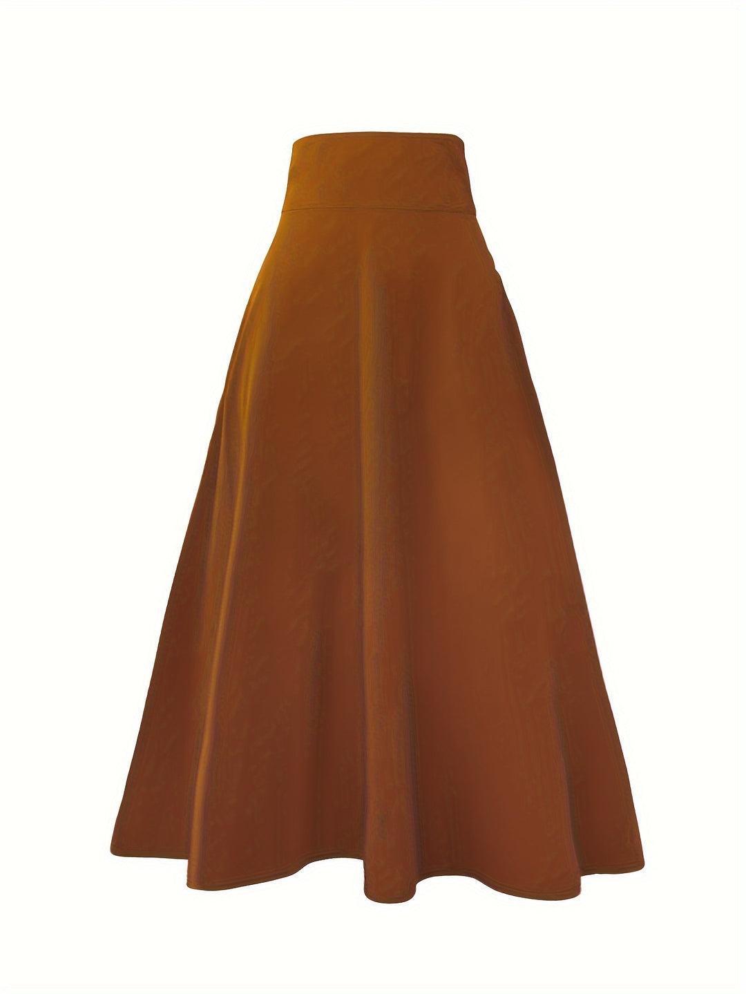 Elegant maxi skirts with a fixed tie belt