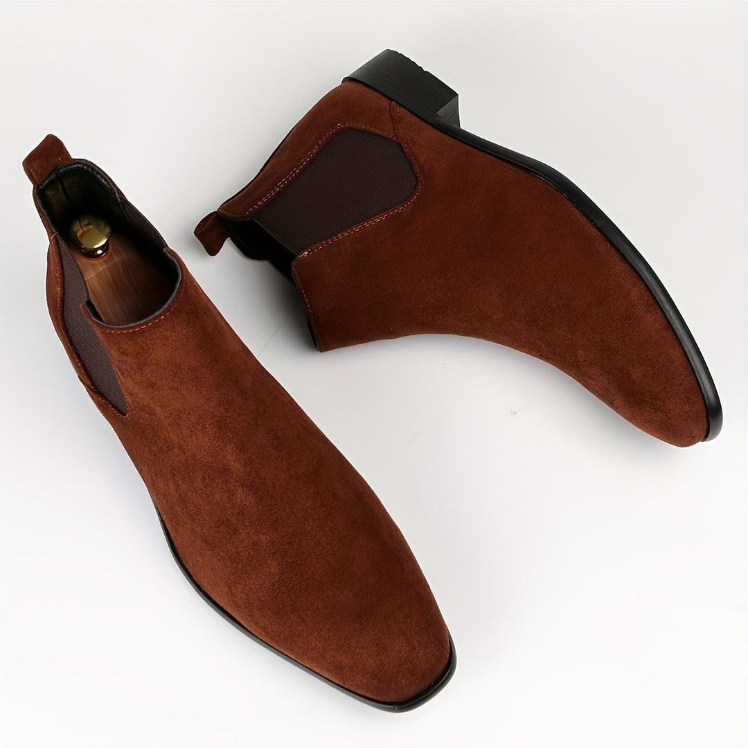 men's slip-on ankle boots