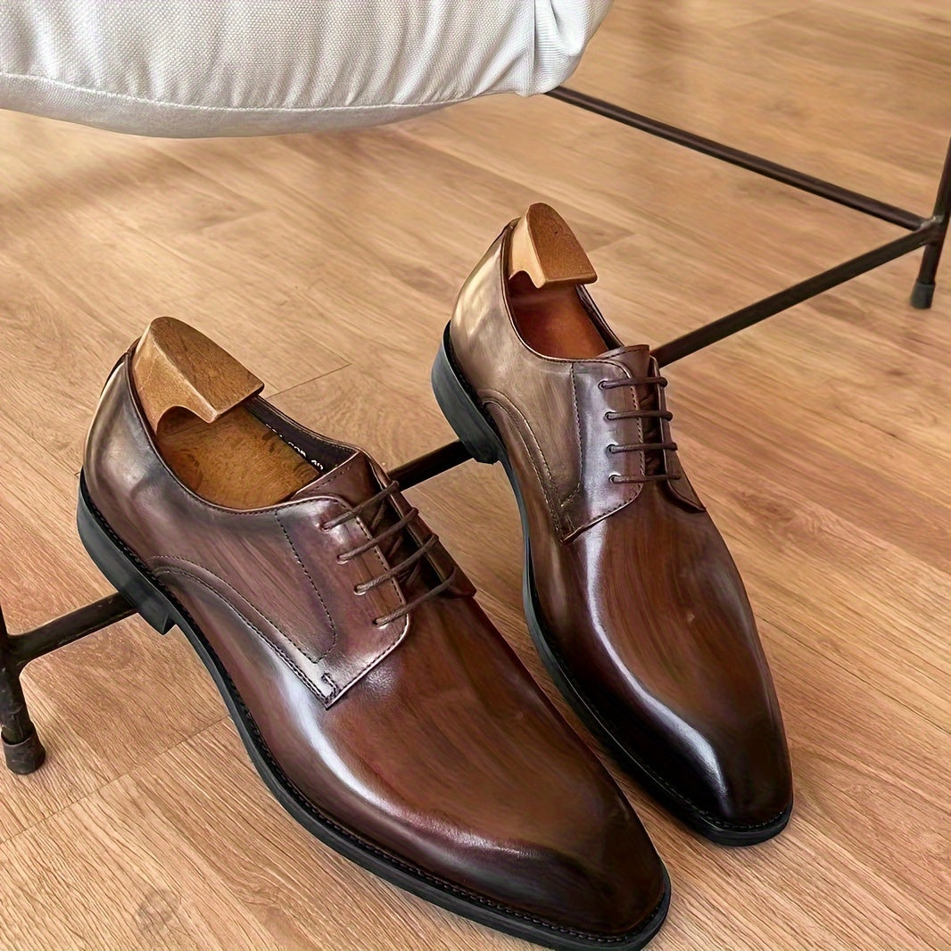 Classic Oxford lace-up shoe