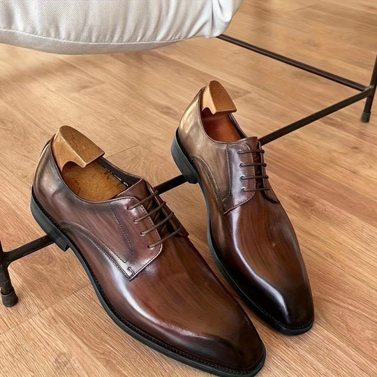 Classic Oxford lace-up shoe