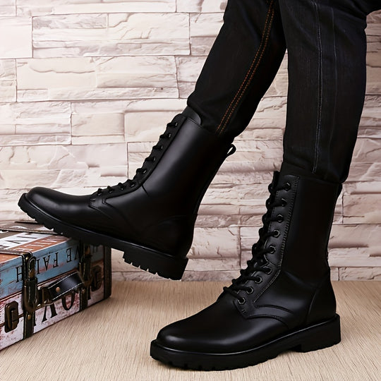 leather riding boots for men