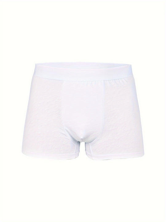 White boxer shorts for men