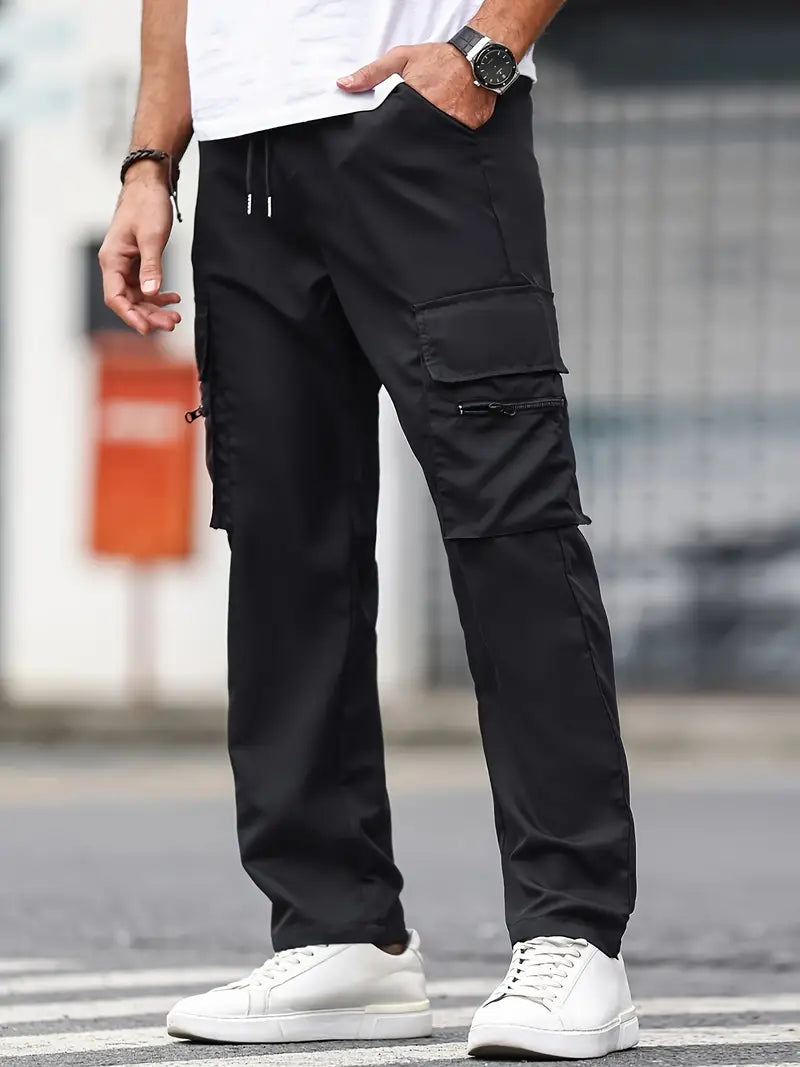 pants with multiple flap pockets