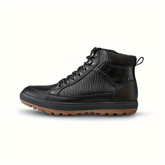 Herren Leder Outdoor-Stiefel