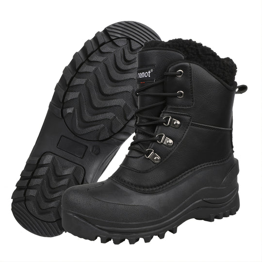 men's fleece hiking boots