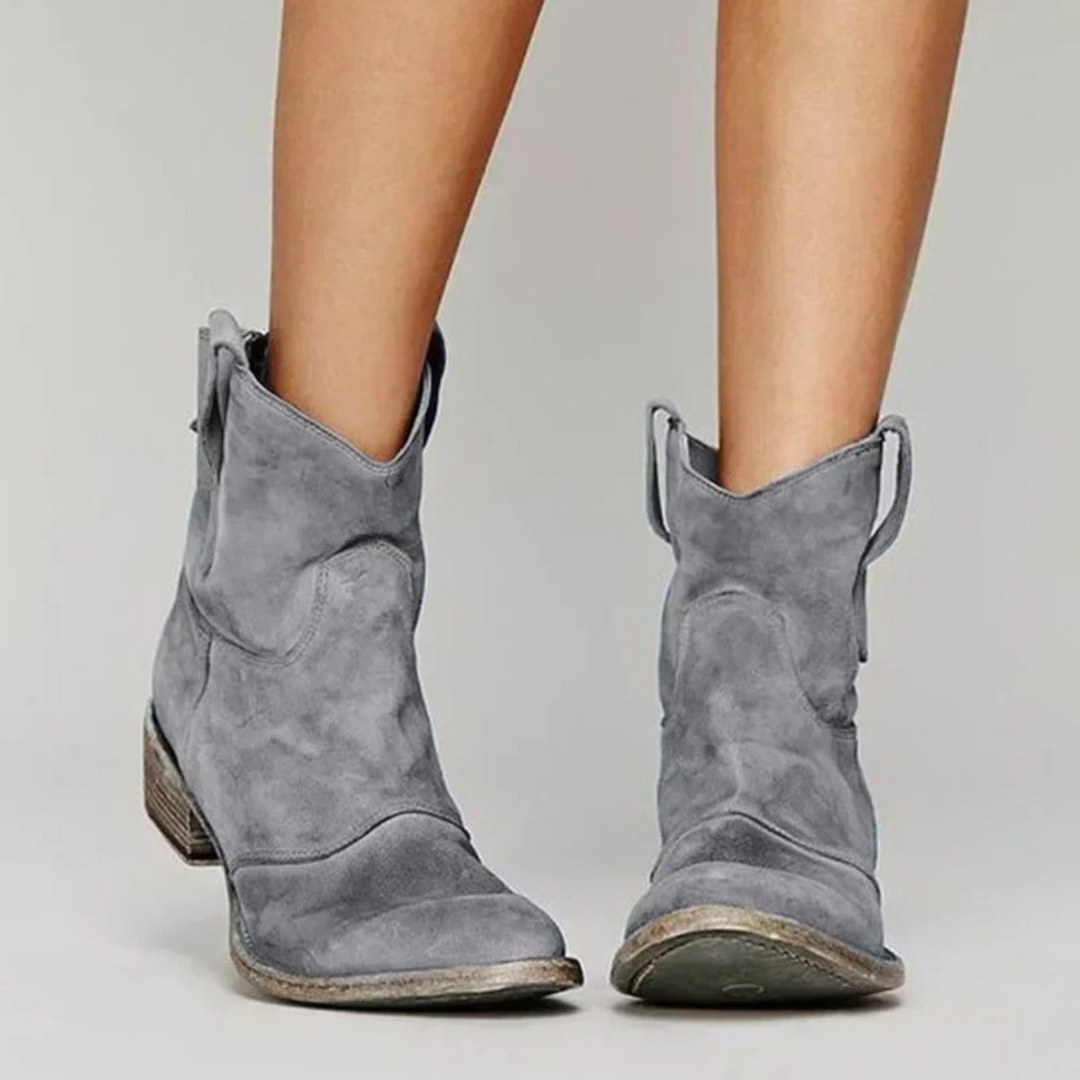 leather cowboy boots for women