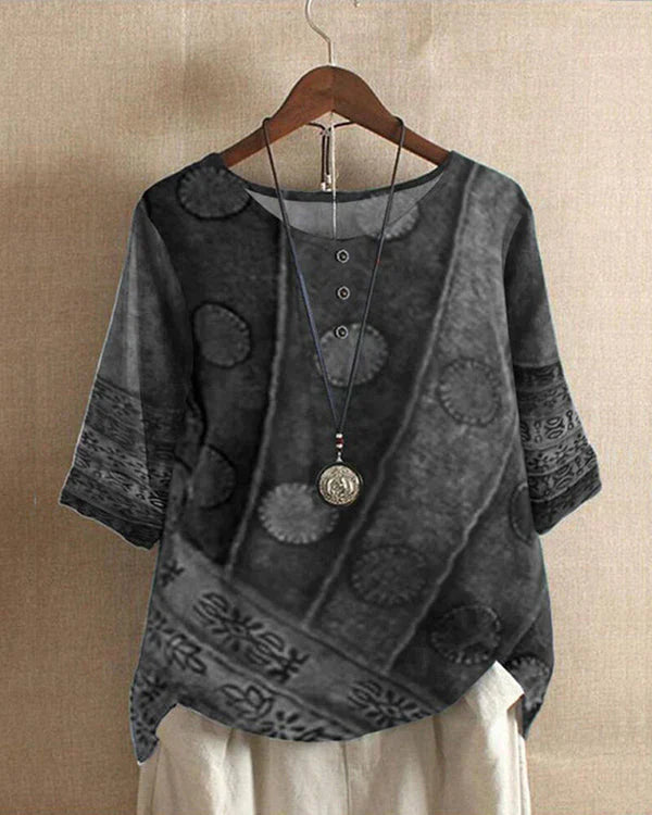 Boho long sleeve blouse for women