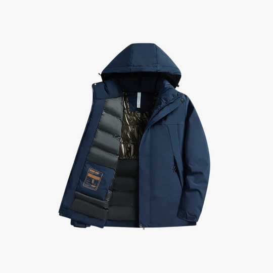 Windproof fleece jacket for men