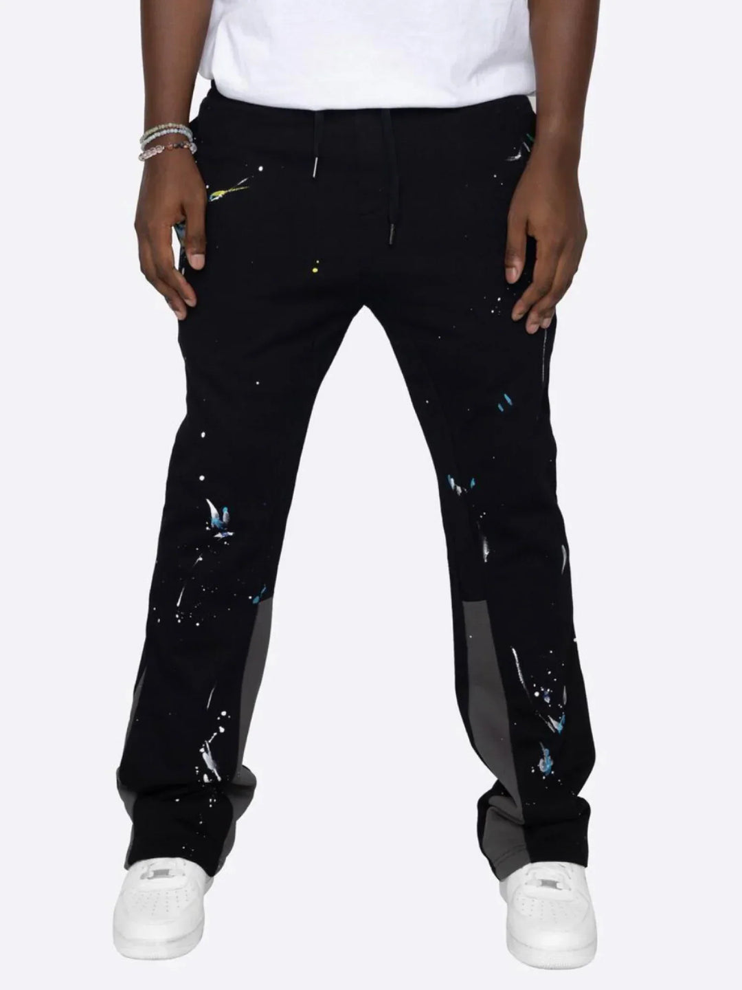 Splash Flare Sweatpants for Men