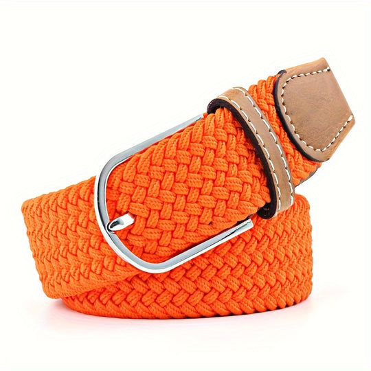 Fashionable adjustable nylon belt for men