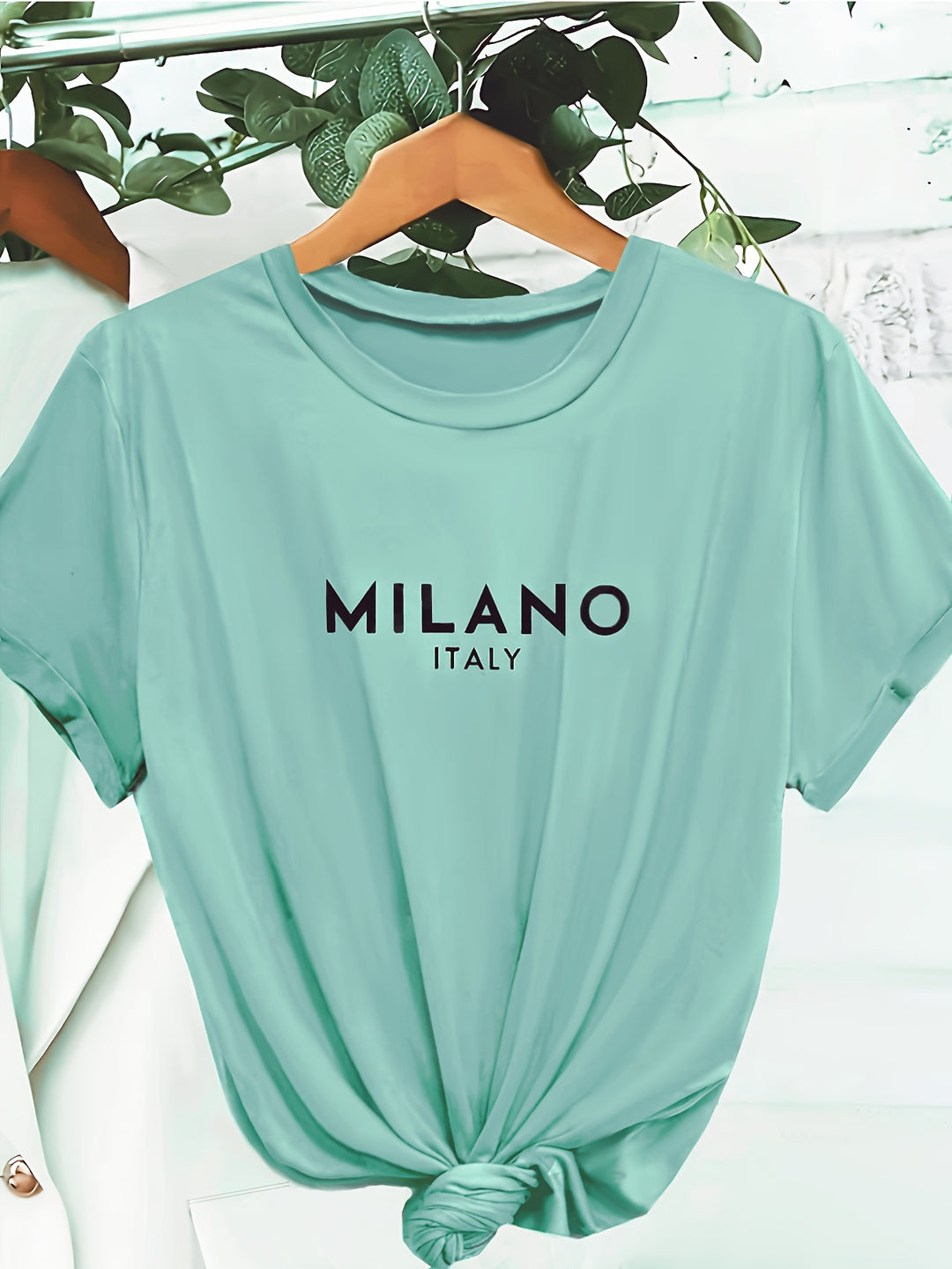 Milano T-Shirt mit Rundhalsausschnitt