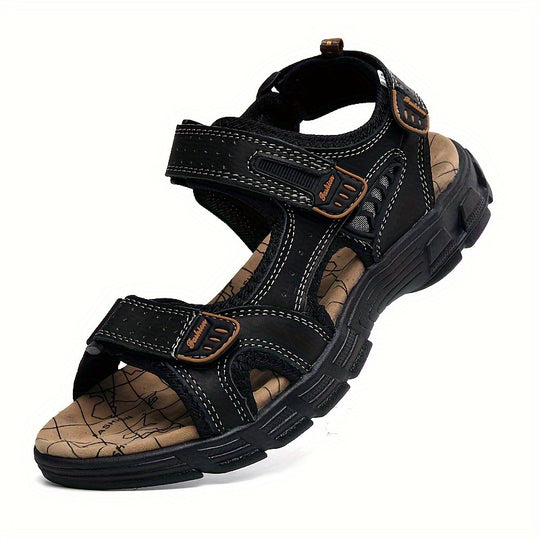 men's leather sandals